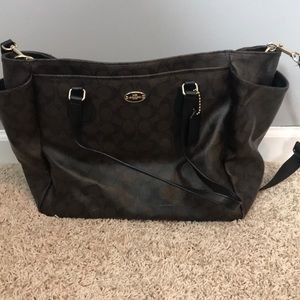 Coach diaper bag
